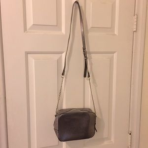 A New Day Silver Crossover Bag!